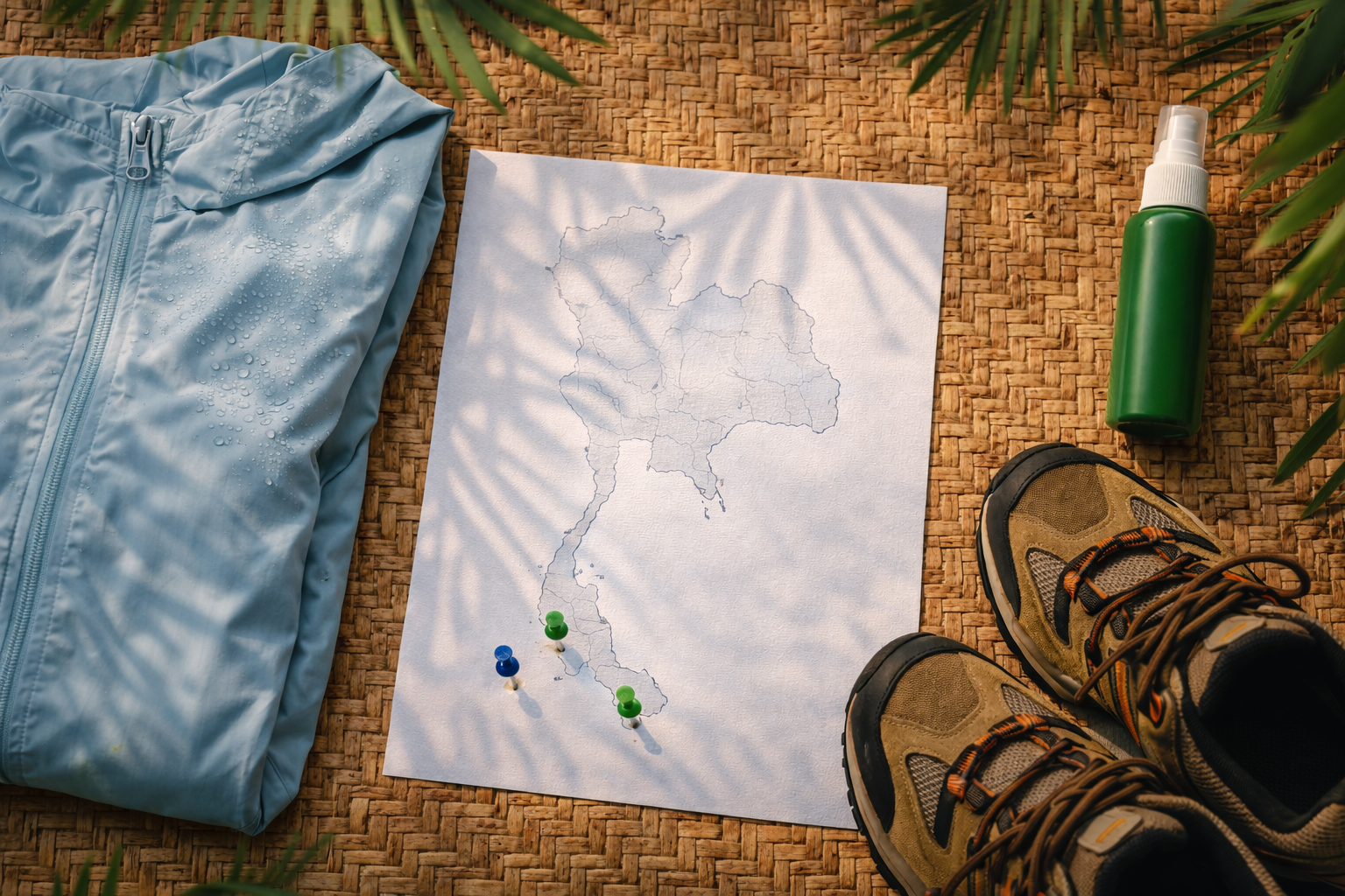 Thailand regions for July planning